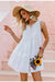 Bohemian Vintage White Dress