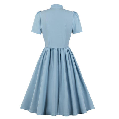 50s Blue Dress