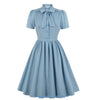 50s Blue Dress