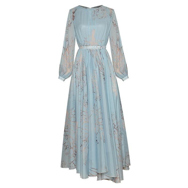 40s Blue Dress