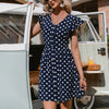 Vintage Navy Blue Dress