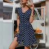 Vintage Navy Blue Dress