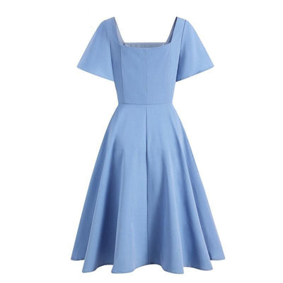 50s Pastel Blue Dress