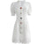 Vintage knap foran kjole