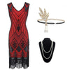 20s Cabaret Dress Red