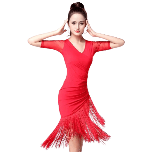 Red Charleston Dress