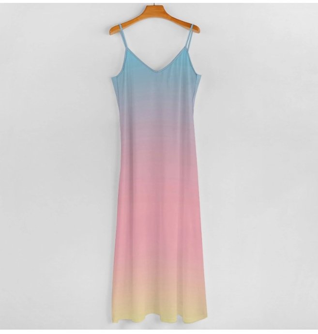 Pink 70s Chasuble Dress