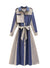 Chic 40s Jazz Dress Blue