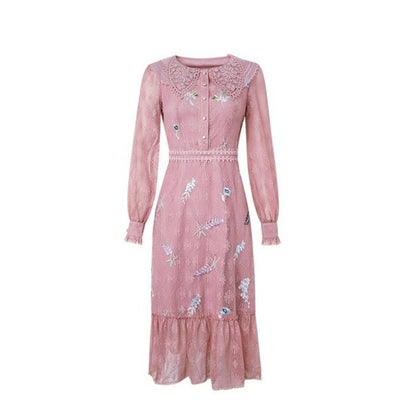 Chic 40s Jazz Dress Pink