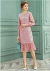 Chic 40s Jazz Dress Pink