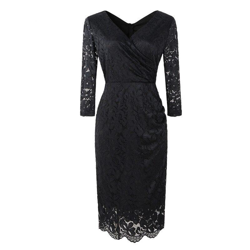 Vintage 50&#39;er Pencil Dress Sort