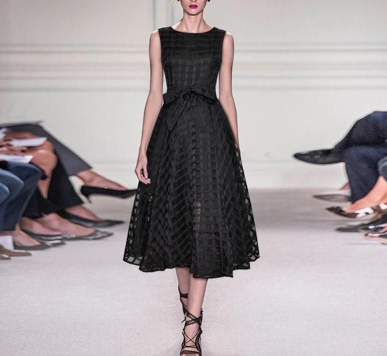 Vintage Black Prom Dress