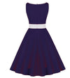 Navy 50s Ceremony Dress