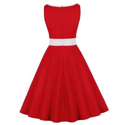 Red 50s Ceremony Dress