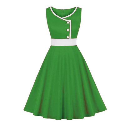 Green 50s Formal Dress