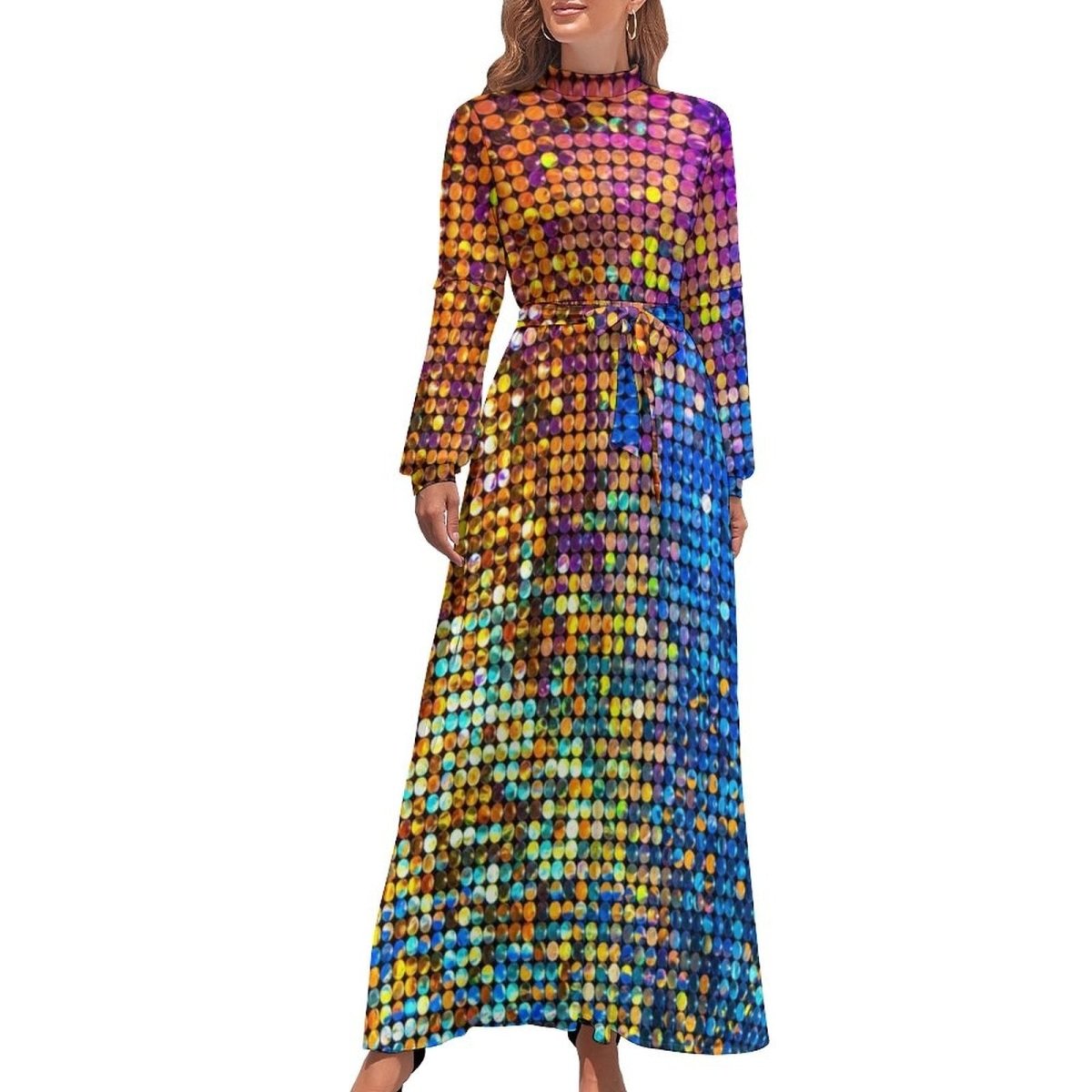 70s Sequin Party Dress