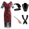 Red 20s Party Dress