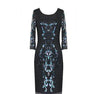 Black Gatsby Style Evening Dress