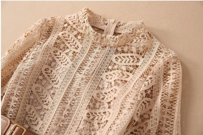 Vintage Pale Pink Lace Dress