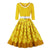 Plus Size 50s Dress Yellow