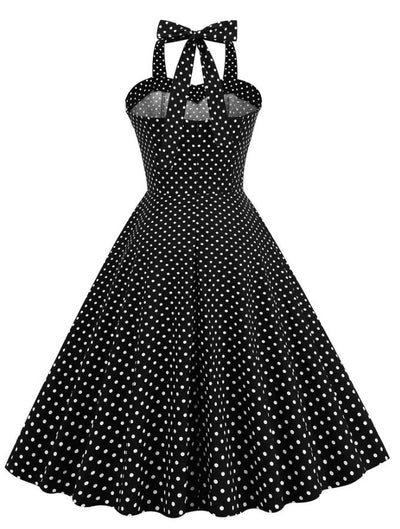 Black 50s Summer Dress