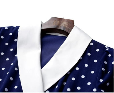 Vintage Polka Dot Shift Dress