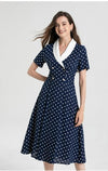 Vintage Polka Dot Shift Dress
