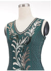 Green And Gold Gatsby Spirit Dress