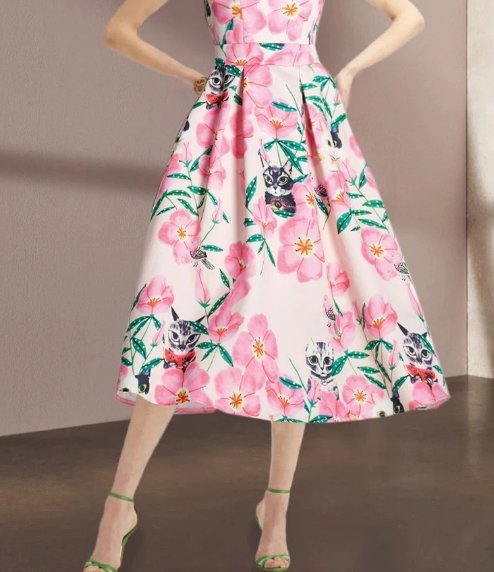 Women's Vintage Summer Dress