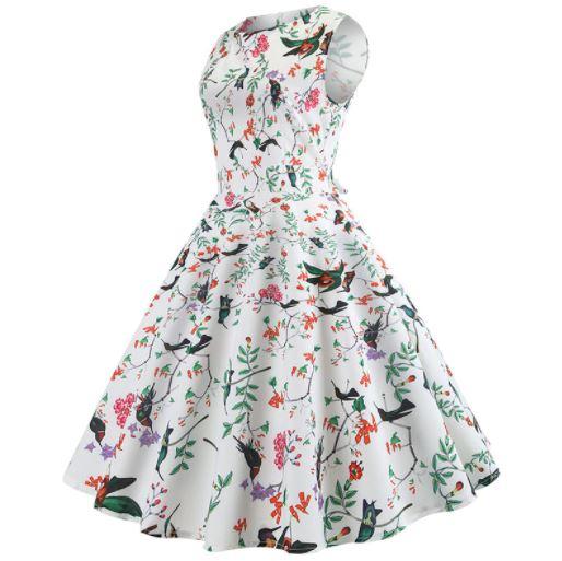 50s Chic Feminine Dress