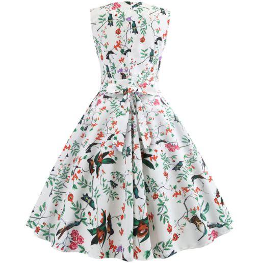 50s Chic Feminine Dress