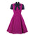 Women's 50s Dress Purple