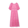 Women's Pink 40s Dress