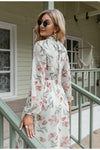 Vintage Pink Flower Dress