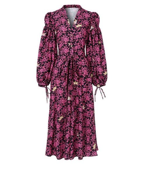 40s Floral Dress