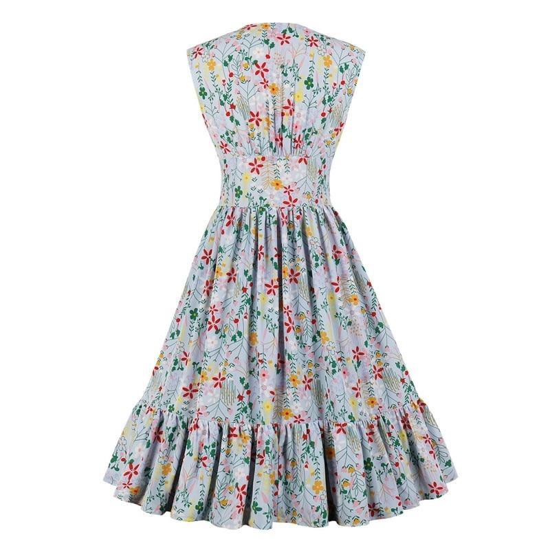 50s Floral Dress