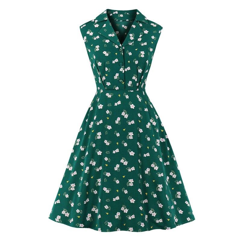 50s Sheath Dress Green