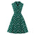 50s Sheath Dress Green