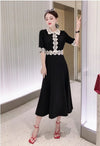 Vintage Black Sheath Dress