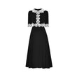 Vintage Black Sheath Dress