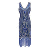 Gatsby Dress - Charleston Blue