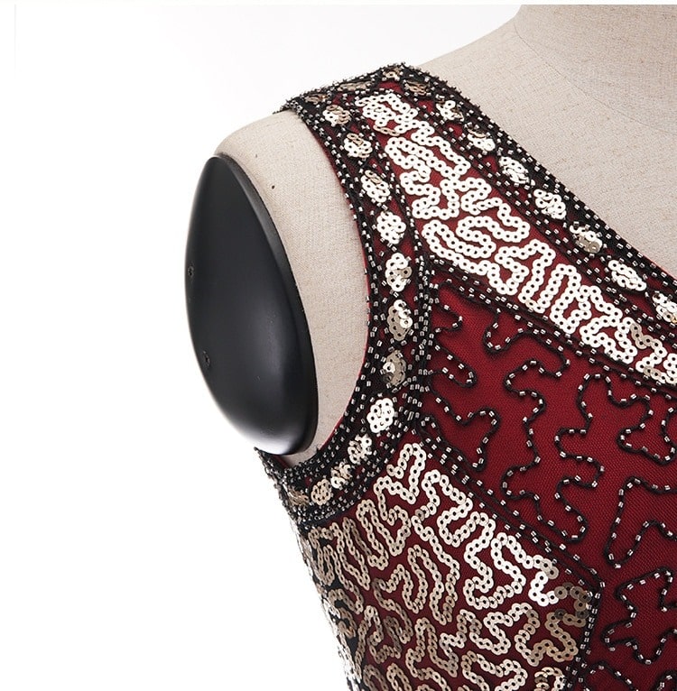 Gatsby Dress - Charleston Red