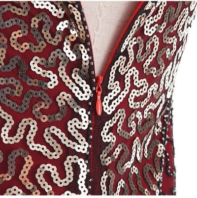 Gatsby Dress - Charleston Red