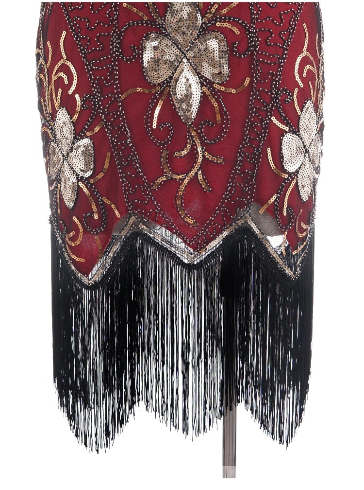 Gatsby Dress - Charleston Red