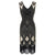 Black Gatsby Chic Dress