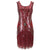 Red Short Gatsby Dress