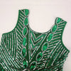 Green Short Gatsby Dress