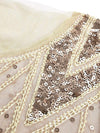 Ivory Haute Couture Long Gatsby Dress