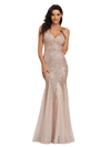 Gatsby Wedding Dress - Champagne