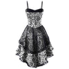 Black Vintage 50s Gothic Dress